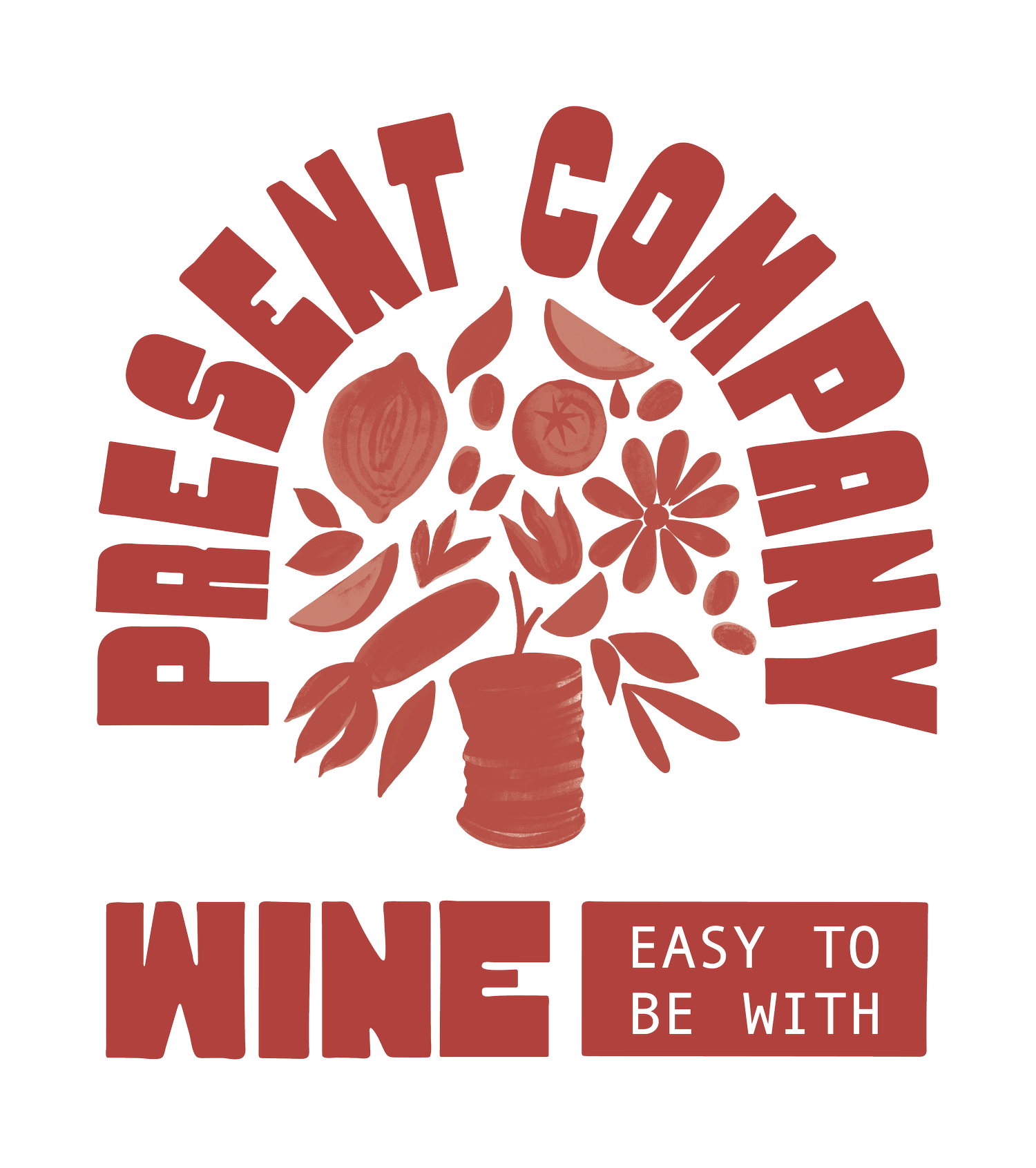 Present Wine Company Logo
